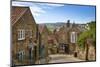 View of Robin Hoods Bay, Yorkshire, England, United Kingdom, Europe-Jane Sweeney-Mounted Photographic Print