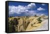 View of Rock Formation, New Mexico, USA-Stefano Amantini-Framed Stretched Canvas