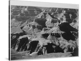 View Of Rock Formations "Grand Canyon National Park" Arizona. 1933-1942-Ansel Adams-Stretched Canvas