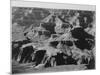 View Of Rock Formations "Grand Canyon National Park" Arizona. 1933-1942-Ansel Adams-Mounted Art Print