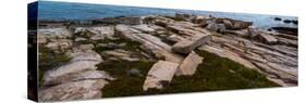 View of rocks at coast, Acadia National Park, Maine, USA-null-Stretched Canvas