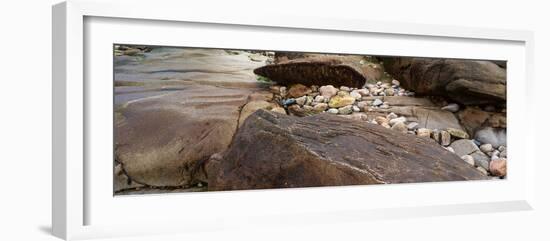 View of rocks at coast, Acadia National Park, Maine, USA-null-Framed Photographic Print