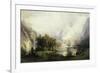 View of Rocky Mountains-Albert Bierstadt-Framed Giclee Print