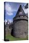 View of Rohan Castle, Pontivy, Brittany, France, 15th-16th Century-null-Stretched Canvas