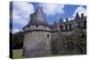 View of Rohan Castle, Pontivy, Brittany, France, 15th-16th Century-null-Stretched Canvas