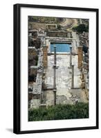 View of Roman Baths, Greco-Roman City of Cyrene-null-Framed Photographic Print