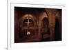 View of Romanesque Crypt, Church of Saints Vitalis and Agricola, Bologna, Emilia-Romagna, Italy-null-Framed Premium Giclee Print