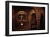 View of Romanesque Crypt, Church of Saints Vitalis and Agricola, Bologna, Emilia-Romagna, Italy-null-Framed Giclee Print