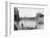 View of Rome and the Tiber (1900)-null-Framed Photographic Print