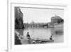 View of Rome and the Tiber (1900)-null-Framed Photographic Print