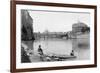 View of Rome and the Tiber (1900)-null-Framed Photographic Print