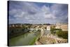 View of Rome from Castel Sant'angelo-Stefano Amantini-Stretched Canvas