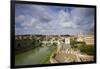 View of Rome from Castel Sant'angelo-Stefano Amantini-Framed Photographic Print