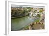 View of Rome from Castel Sant'angelo-Stefano Amantini-Framed Photographic Print