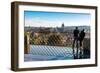 View of Rome, Villa Borghese Gardens, Rome, Latium (Lazio), Italy, Europe-Nico Tondini-Framed Photographic Print