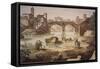 View of Rome-Giuseppe Zais-Framed Stretched Canvas