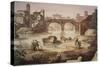 View of Rome-Giuseppe Zais-Stretched Canvas