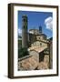 View of Roofs and Cylindrical Bell Tower (11th-12th Century) of Cathedral-null-Framed Photographic Print