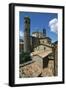 View of Roofs and Cylindrical Bell Tower (11th-12th Century) of Cathedral-null-Framed Photographic Print