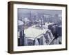 View of Roofs (With Snow) in Paris by Gustave Caillebotte-null-Framed Giclee Print