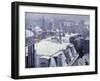 View of Roofs (With Snow) in Paris by Gustave Caillebotte-null-Framed Giclee Print