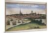 View of Rostock-Abraham Ortelius-Mounted Art Print