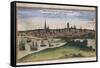 View of Rostock-Abraham Ortelius-Framed Stretched Canvas