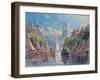 View of Rotterdam-George Chambers-Framed Giclee Print