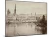 View of Rouen and the Seine River, France-null-Mounted Photographic Print