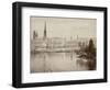 View of Rouen and the Seine River, France-null-Framed Photographic Print