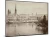 View of Rouen and the Seine River, France-null-Mounted Photographic Print