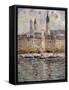View of Rouen; Vue De Rouen, 1927-Gustave Loiseau-Framed Stretched Canvas