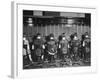 View of Row of Operators from Behind at Busy Switchboard at Telephone Company-Louis R^ Bostwick-Framed Photographic Print