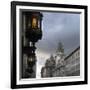 View of Royal Liver Building from India Building on Water Street, Liverpool, Merseyside, England-Paul McMullin-Framed Photo