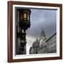 View of Royal Liver Building from India Building on Water Street, Liverpool, Merseyside, England-Paul McMullin-Framed Photo