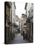 View of Rua Da Raina, Santiago De Compostela, Galicia, Spain-R H Productions-Stretched Canvas