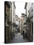 View of Rua Da Raina, Santiago De Compostela, Galicia, Spain-R H Productions-Stretched Canvas