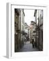 View of Rua Da Raina, Santiago De Compostela, Galicia, Spain-R H Productions-Framed Photographic Print