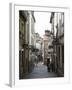 View of Rua Da Raina, Santiago De Compostela, Galicia, Spain-R H Productions-Framed Photographic Print