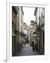 View of Rua Da Raina, Santiago De Compostela, Galicia, Spain-R H Productions-Framed Photographic Print