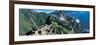 View of Ruins of Ancient Buildings, Inca Ruins, Machu Picchu, Peru-null-Framed Photographic Print