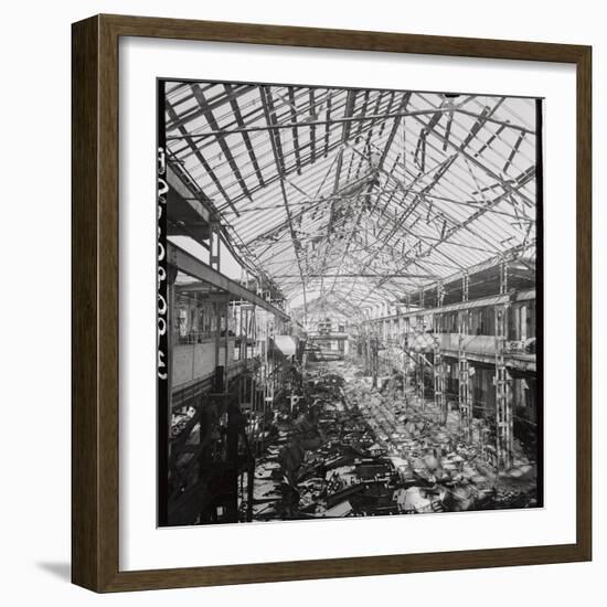 View of Ruins of Tank Factory-null-Framed Photographic Print