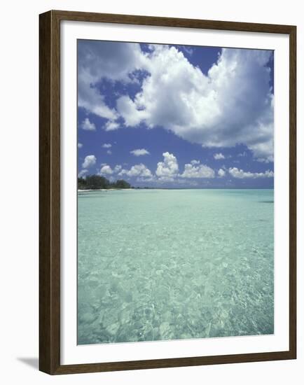 View of Rum Point on Grand Cayman, Cayman Islands, Caribbean-Robin Hill-Framed Premium Photographic Print