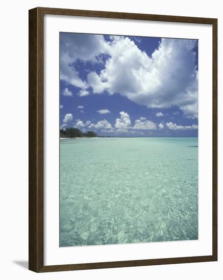 View of Rum Point on Grand Cayman, Cayman Islands, Caribbean-Robin Hill-Framed Premium Photographic Print