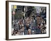 View of Runners Going North Up First Avenue in Manhattan During the 1977 NYC Marathon-null-Framed Photographic Print