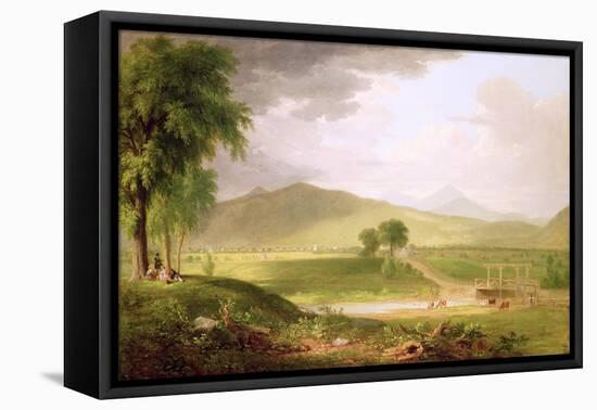 View of Rutland, Vermont, 1840-Asher Brown Durand-Framed Stretched Canvas