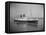 View of S.S. Mauretania with Tugboats-null-Framed Stretched Canvas