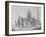 View of Sacré-Coeur, Montmartre-Paul Abadie-Framed Giclee Print