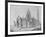 View of Sacré-Coeur, Montmartre-Paul Abadie-Framed Giclee Print