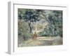 View of Sacre-Coeur Through Trees, Paris 1905-Pierre-Auguste Renoir-Framed Giclee Print